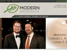 Tablet Screenshot of modernendo.com